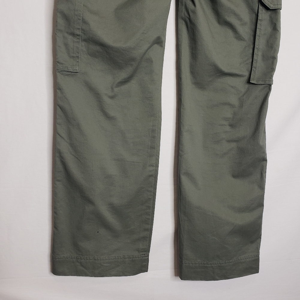 Abercrombie & Fitch Green Relaxed Fit Cargo Pants Women's Size 26/2 - Picture 7 of 11